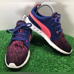 PUMA Women's Sneakers Size 7 Blue/Pink 188231-002